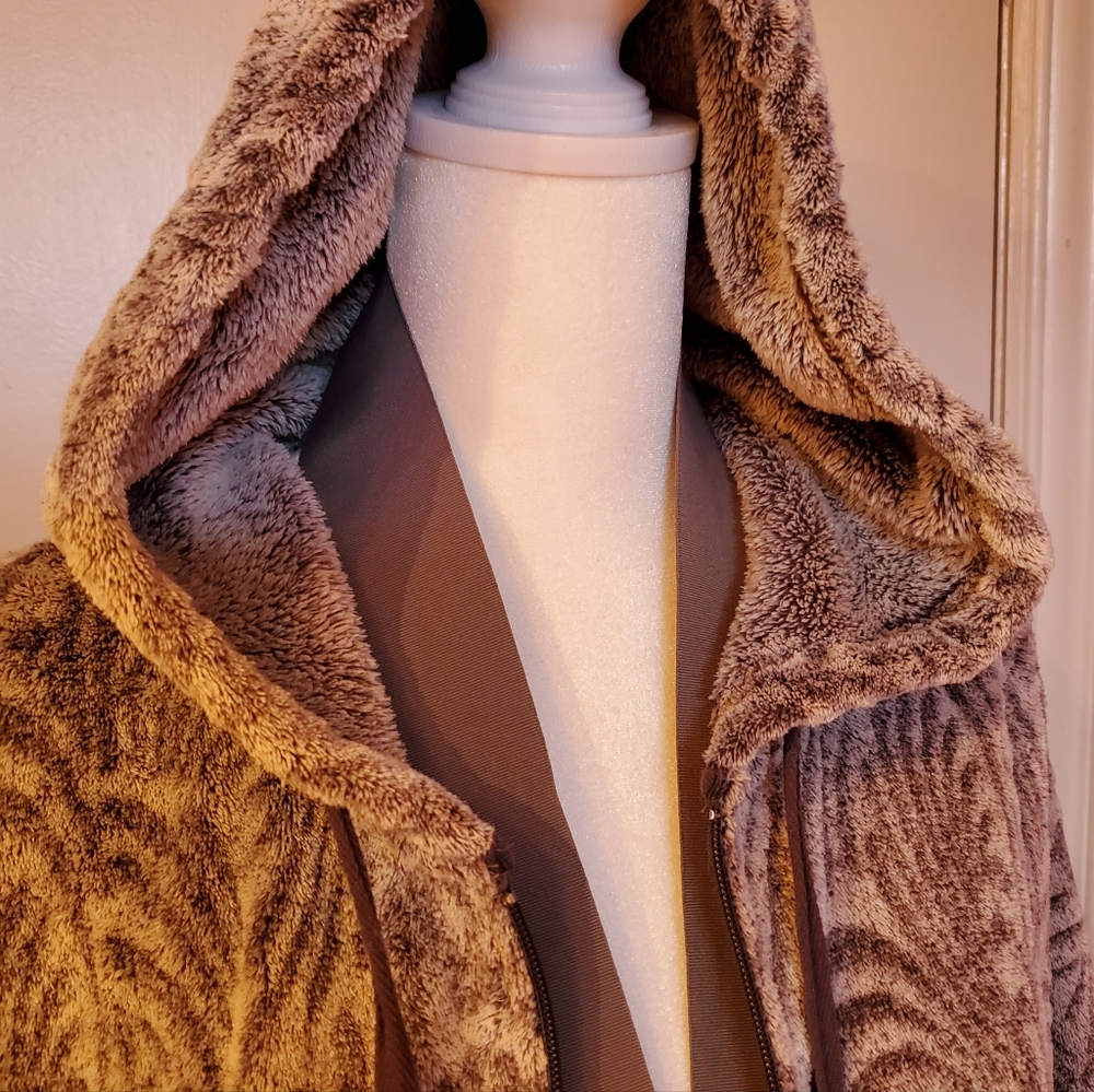 Xl Sweat Set Hood Zipper Front Pull String Pants - image 2